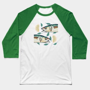 Mackerels with lemon Baseball T-Shirt